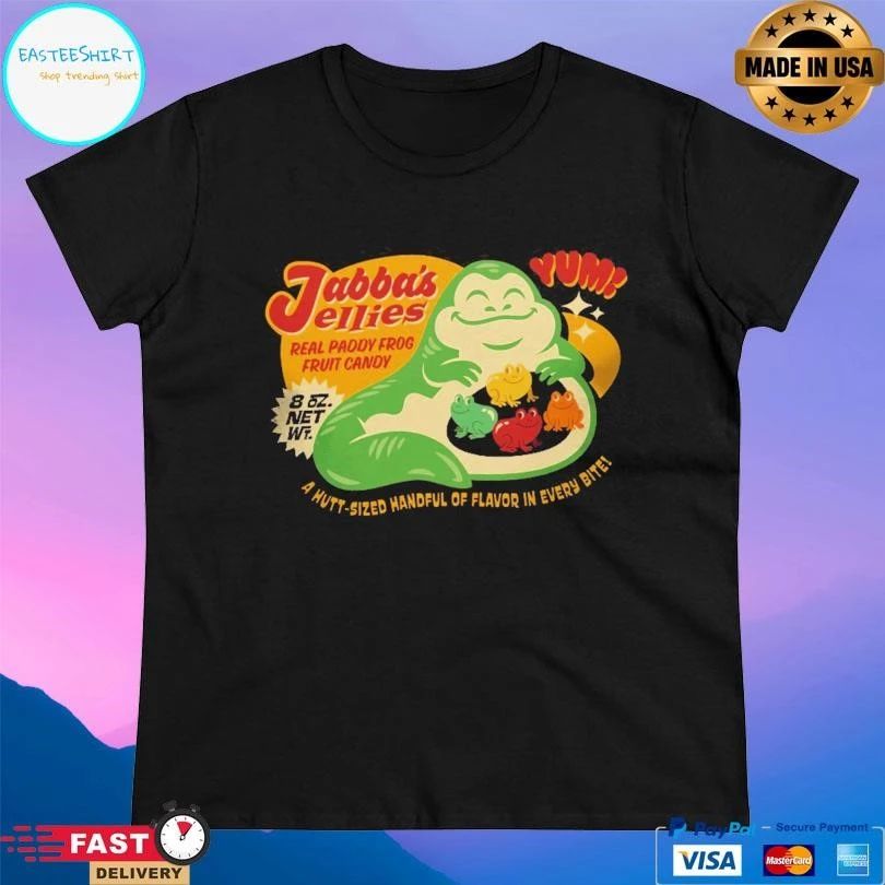 Jabba’s Jellies Real Paddy Frog Fruit Candy A Hutt-Sized Handful Of Flavor In Every Bite T-shirts