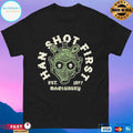 Han Shot First Machinery Est 1977 T-shirts