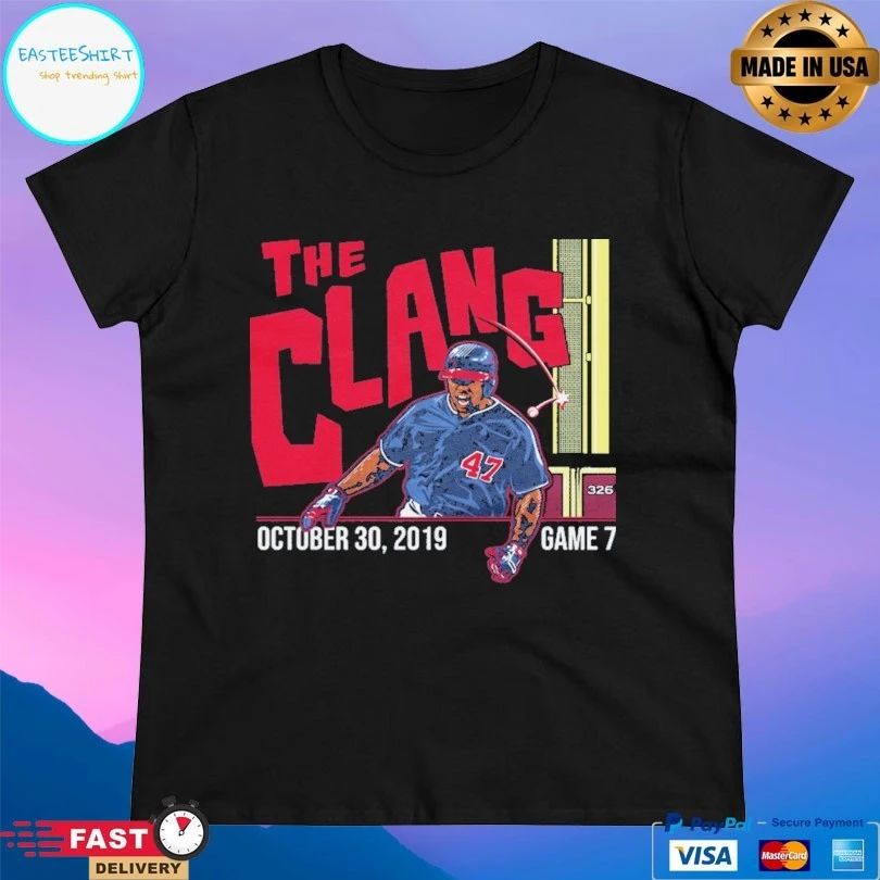 Washington Huskies Baseball The Clang October 30 2019 Game 7 T-shirt