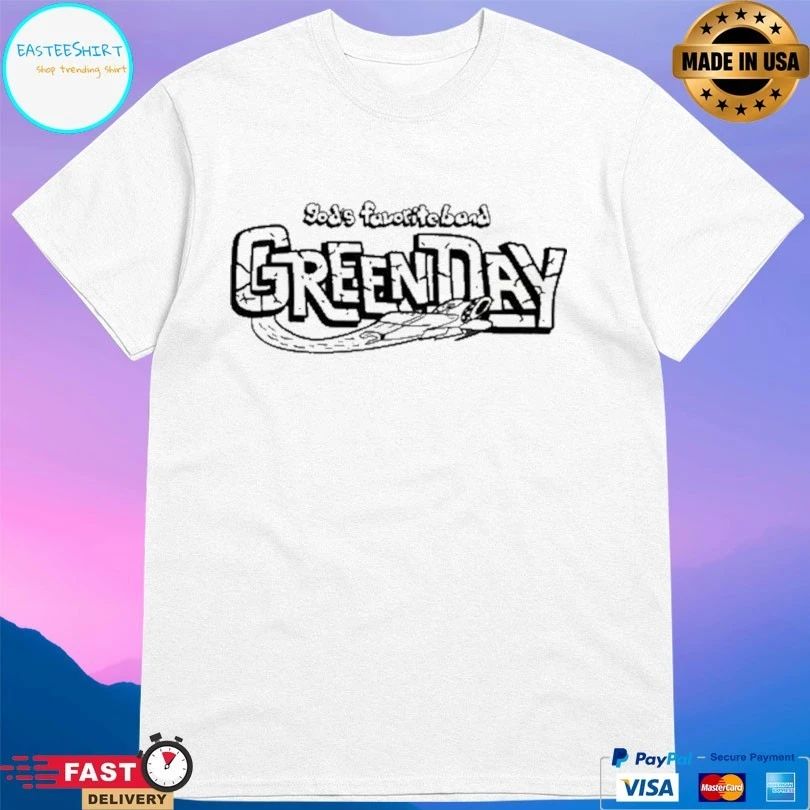 God’s Favorite Band Green Day T-shirts