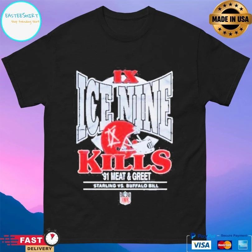 Ice Nine Kills 91 Meat And Greet Game Day T-shirts