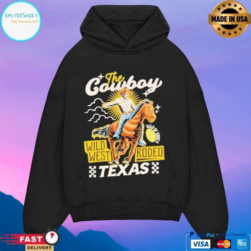 The Cowboy Wild West Rodeo Texas T-shirts