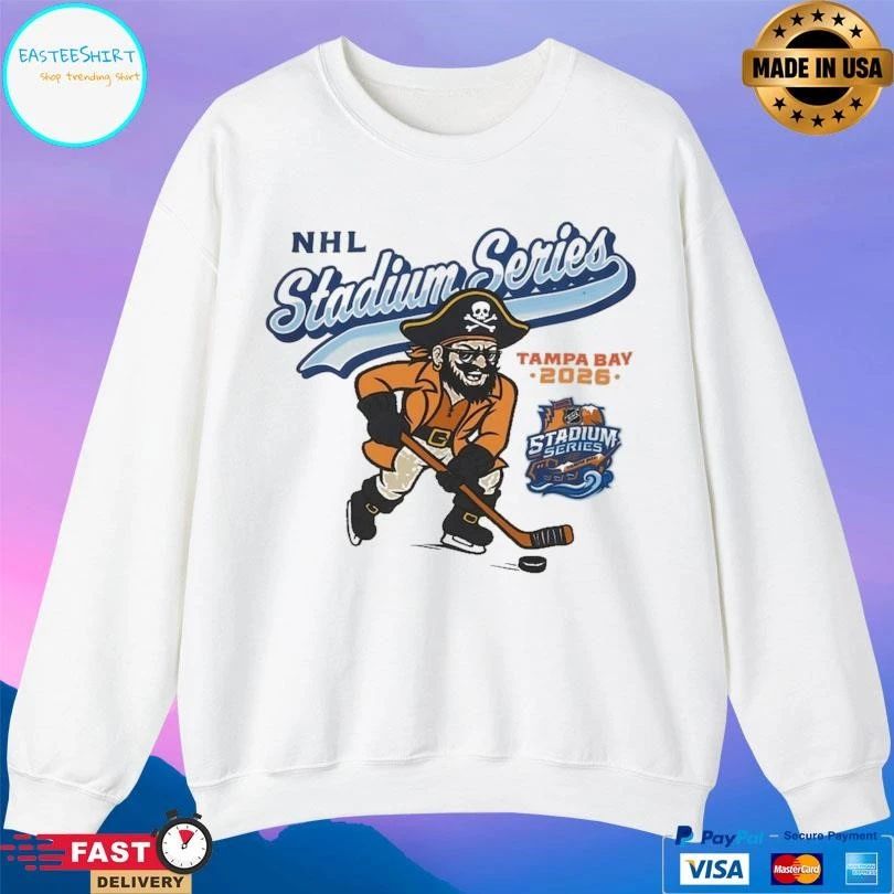 NHL Stadium Series Cream Ice Pirate Tampa Bay 2026 T-shirts