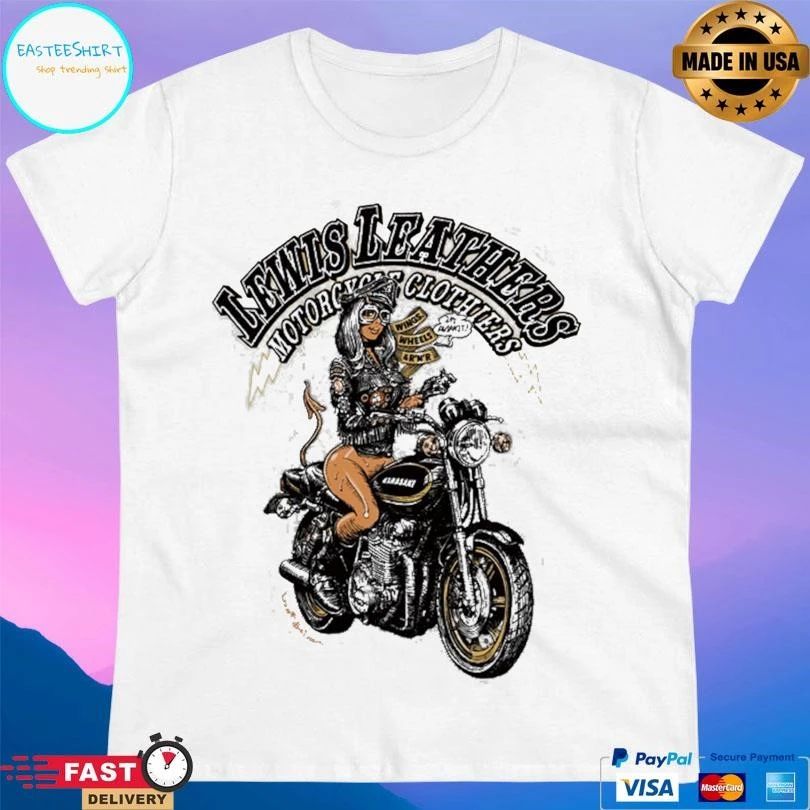 Lewis Leathers X Rockin’jelly Bean Motorcycle Clothiers T-shirts