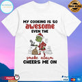 Grinch Santa My Cooking Is So Awesome Even The Smoke Alarm Cheers Me On Christmas 2025 T-shirts