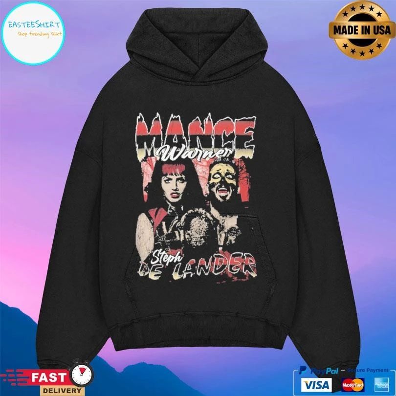 Mance Warner And Steph De Lander Zombified T-shirts