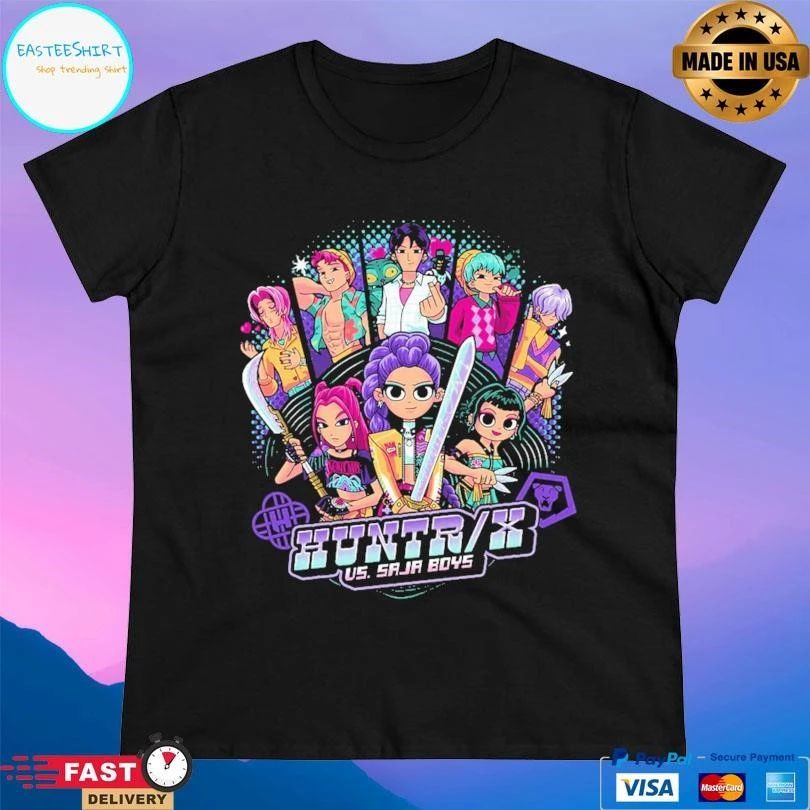 Huntrix Us Saja Boys Kpop Pilgrim Prime Premne T-shirts