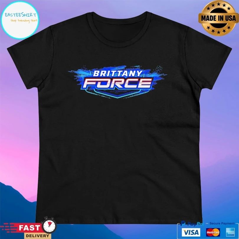 Brittany Force Record Breaker Logo T-shirts