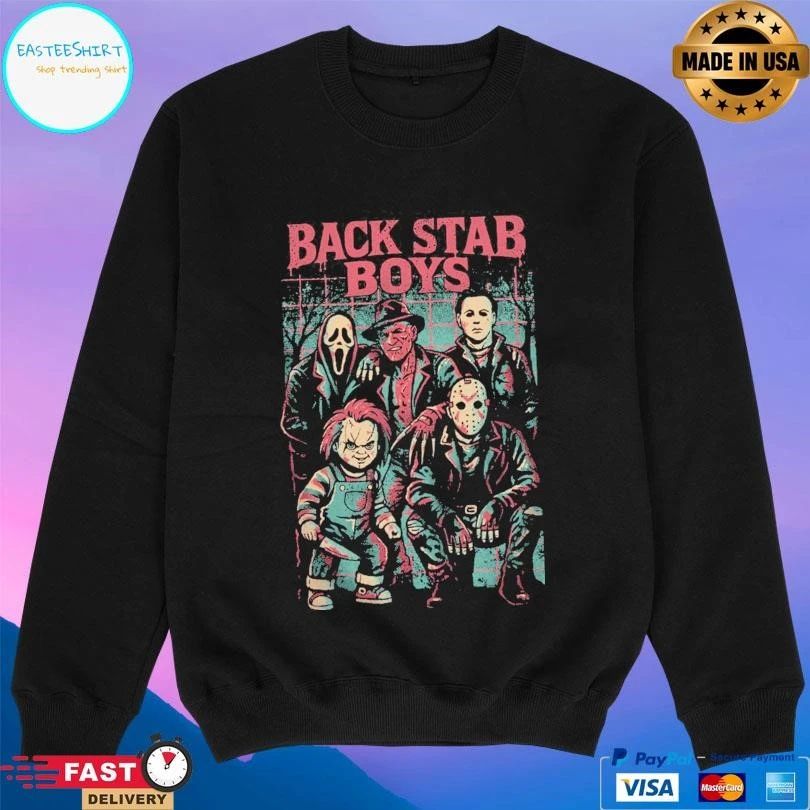Back Stab Boys Halloween 2025 T-shirts