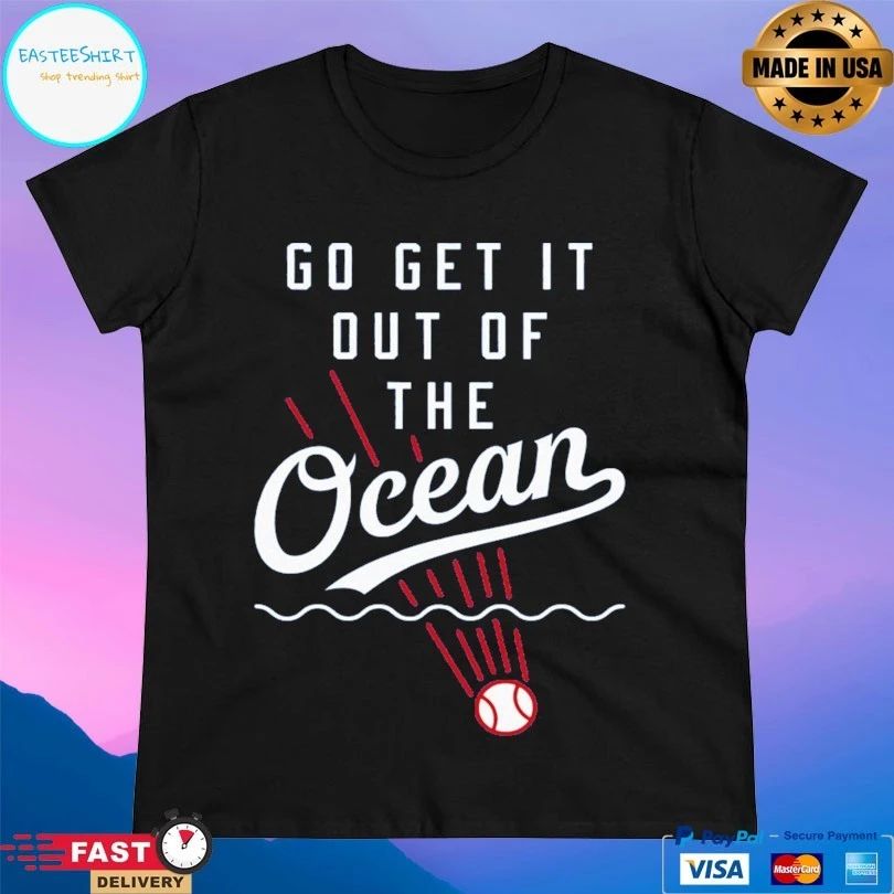 Max Muncy Los Angeles Dodgers Go Get It Out Of The Ocean T-shirt