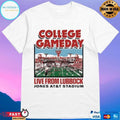 Texas Tech University Espn College Gameday Live From Lubbock Jones At&t Stadium T-shirts