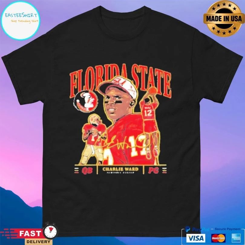 Luke Loucks Florida State Charlie Ward Vintage T-shirts