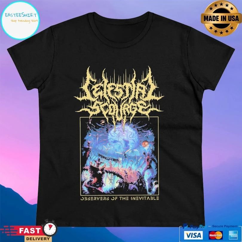 Celestial Scourge Observers Of The Inevitable T-shirts