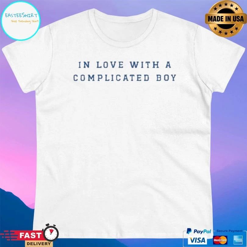 In Love With A Complicated Boy T-shirts