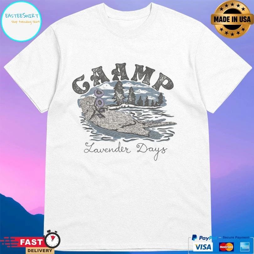Caamp Lavender Days July Tour T-shirts