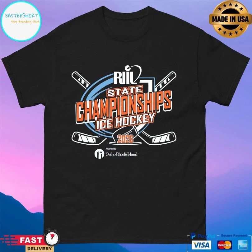 RIIL State Championships Ice Hockey 2026 Ortho Rhode Island T-shirts