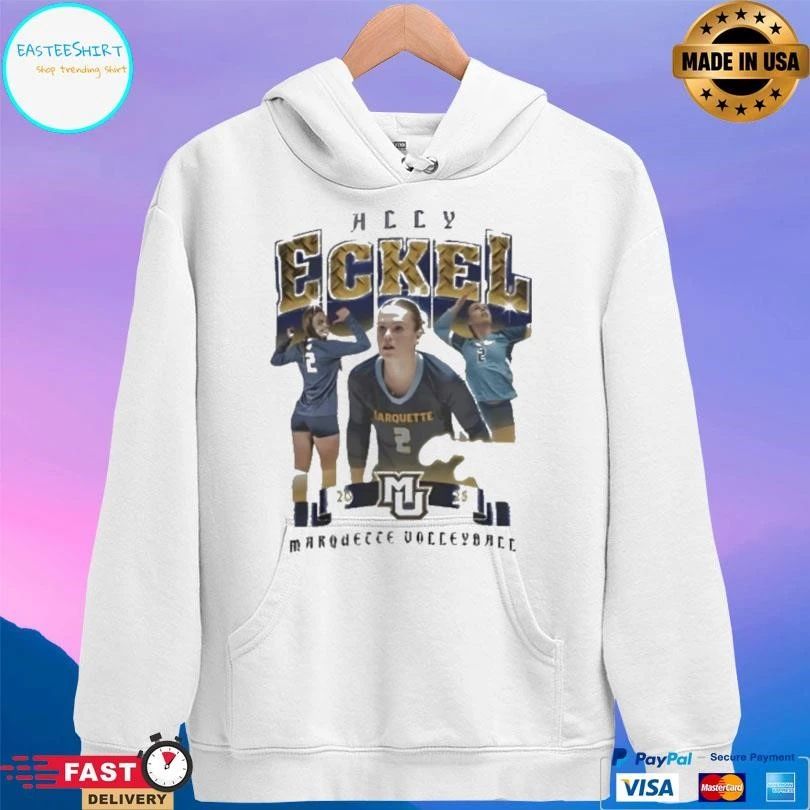 Allyson Eckel Marquette Volleyball Signature T-shirts
