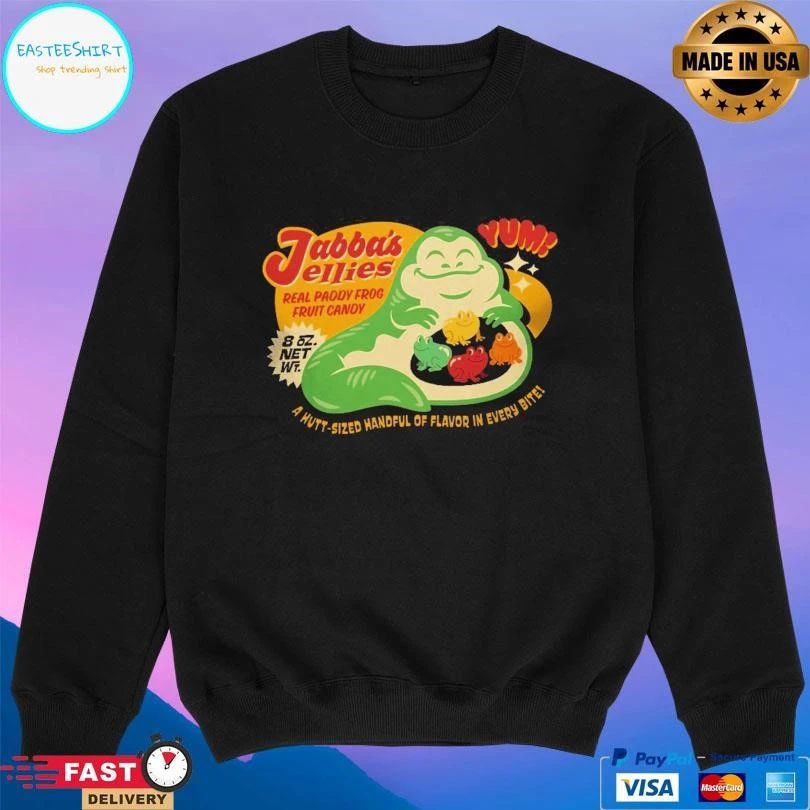 Jabba’s Jellies Real Paddy Frog Fruit Candy A Hutt-Sized Handful Of Flavor In Every Bite T-shirts