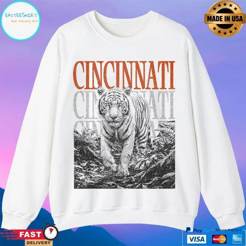 Cincinnati White Tiger T-shirts