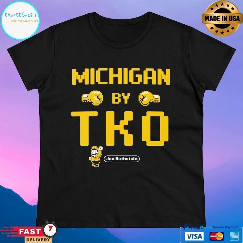 Michigan By Tko Jon Rothstein T-shirts