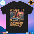Luffy Wanted In The High Seas T-shirts