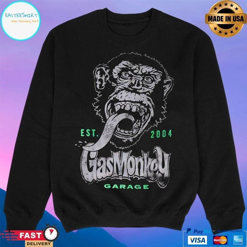 Gas Monkey Est 2004 Head Monkey T-shirts