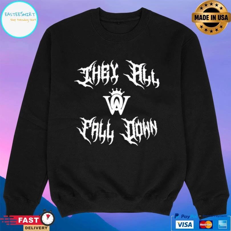 Deion Sanders Jr Well Off They All Fall Down T-shirts