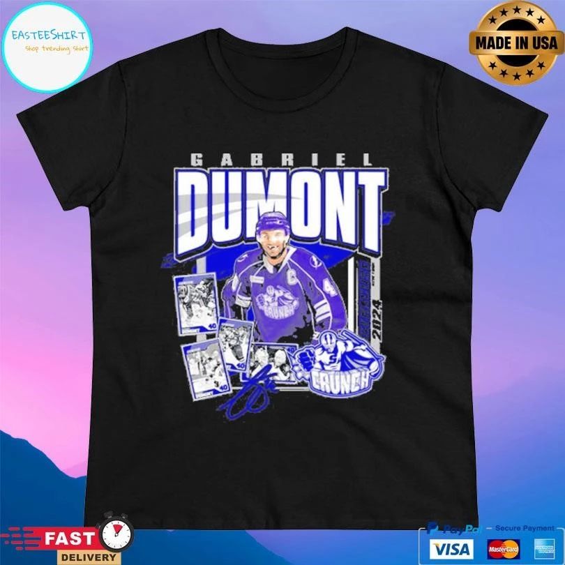 Gabriel Dumont Player Syracuse New York 2024 Crunch T-shirts