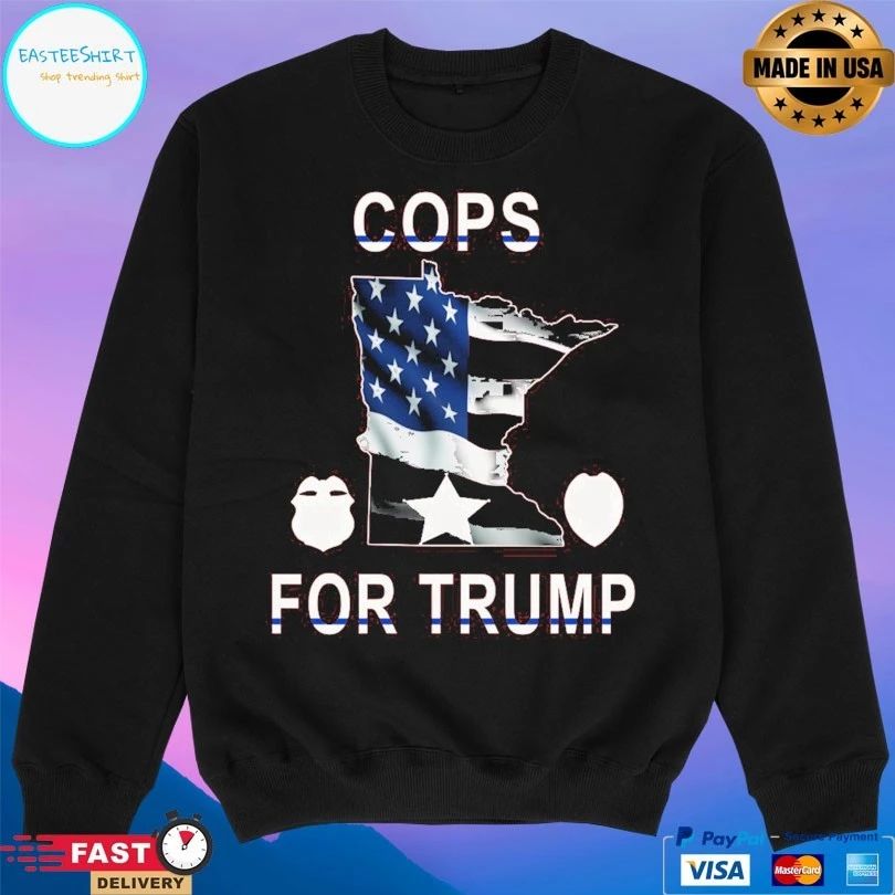 Cops For Trump Minneapolis Police Union T-shirt