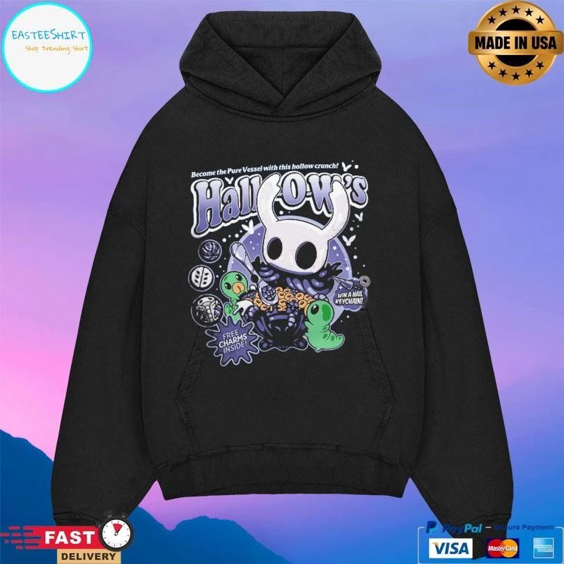 Hallow’s Cereal Become The Pure Vessel With This Hollow Crunch Free Charms Inside Win A Nail Keychain T-shirts