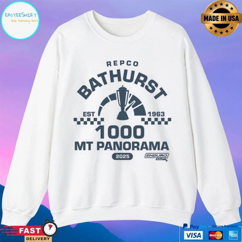 Repco Bathurst 1000 Mt Panorama Est 1963 2025 T-shirts