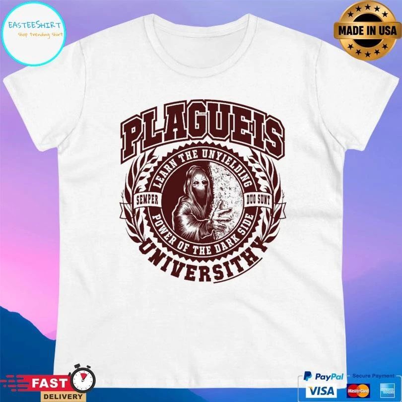 Plagueis Learn The Unyielding Power Of The Dark Side Semper Duo Sunt Logo T-shirts