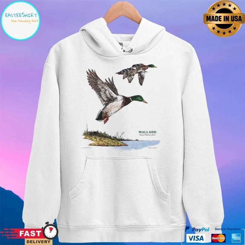 Mallard Duck Adult Ash T-shirts