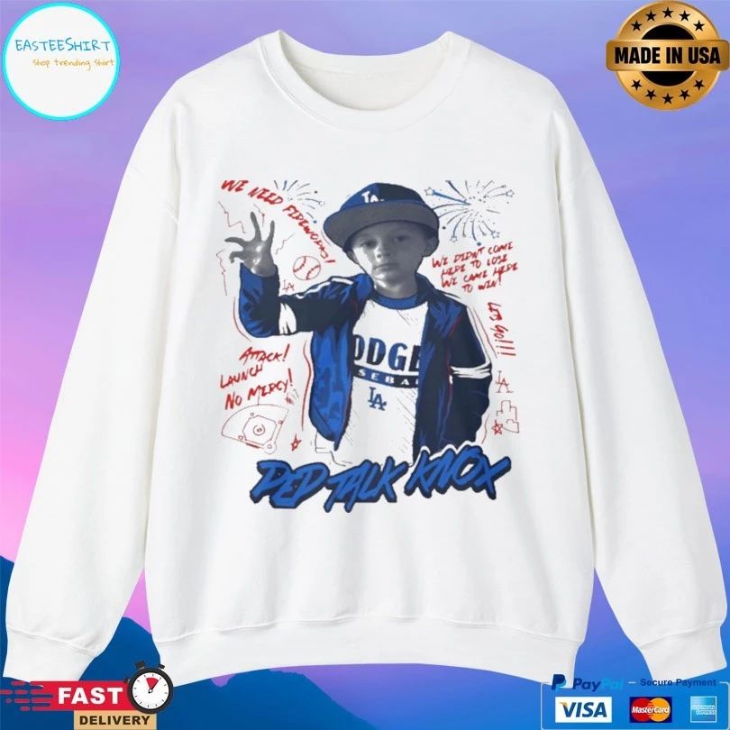 Pep Talk Knox Los Angeles Dodgers T-shirt