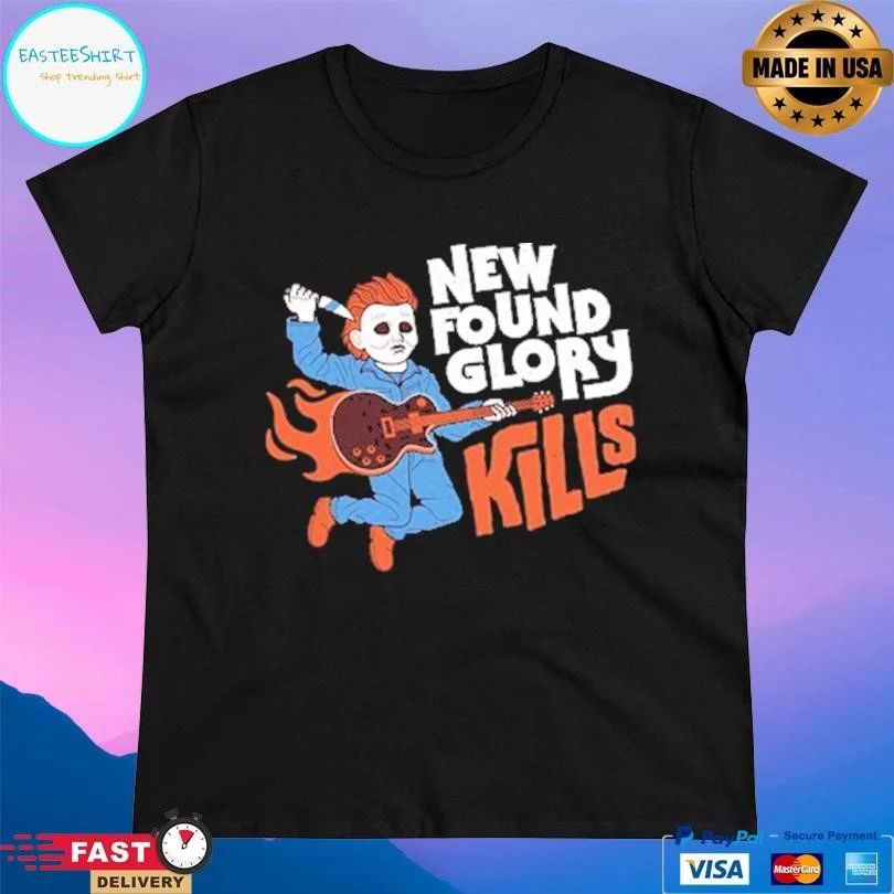Michael Myers New Found Glory Kills Halloween 2025 T-shirts