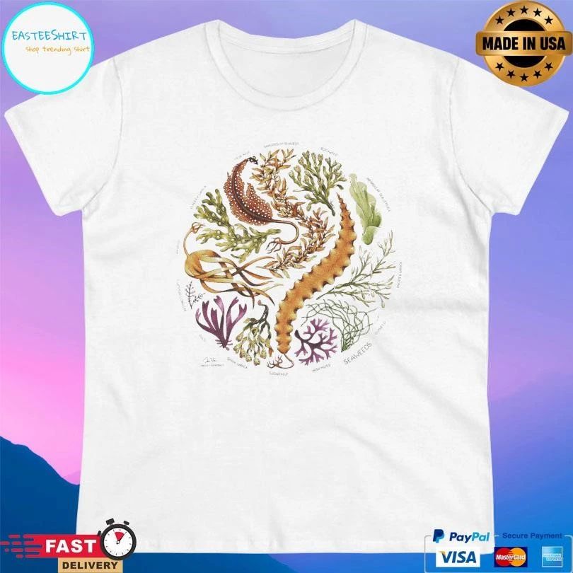 Seaweeds Adult Natural T-shirts