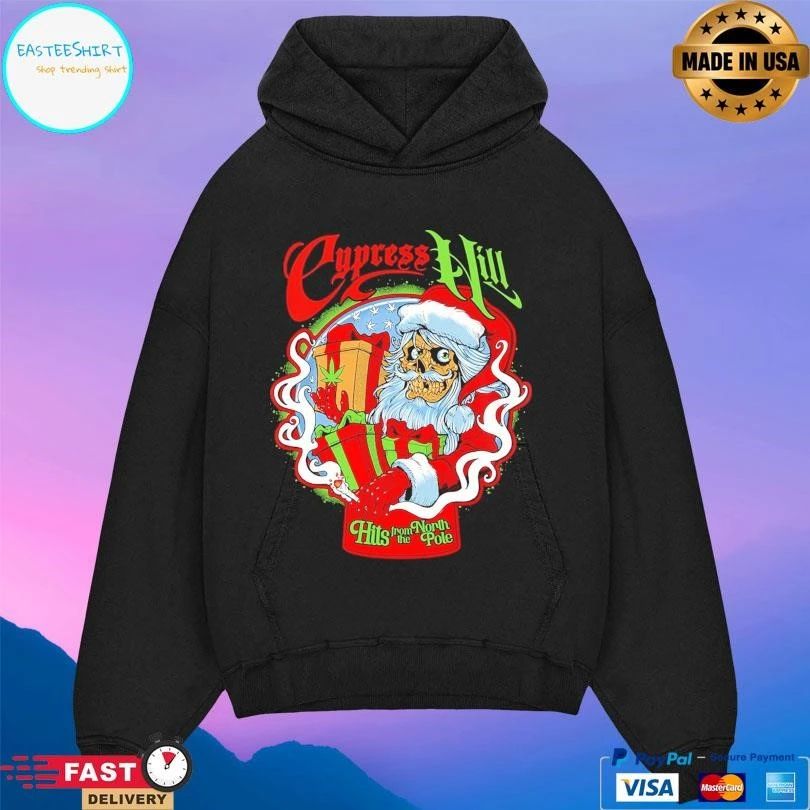 Santa Cupress Hill Hits From The North Pole Christmas 2025 T-shirts