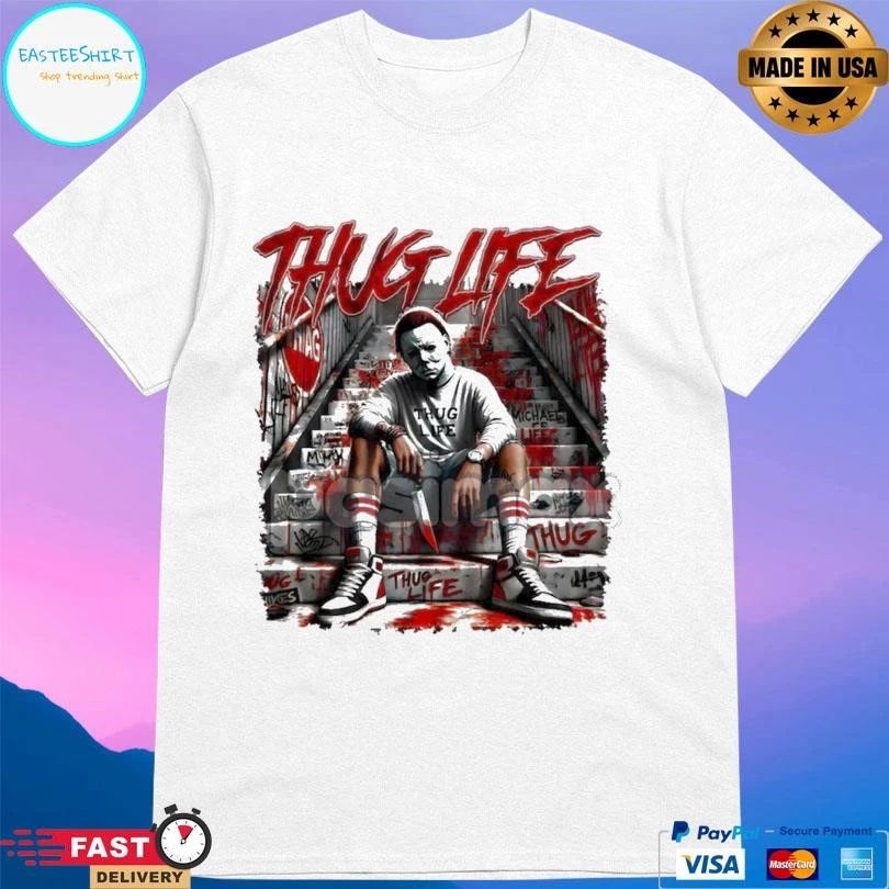 Thug Life Halloween Horror 2025 T-shirts