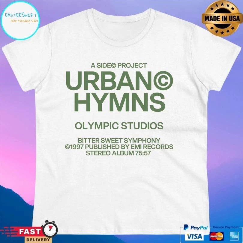 A Side Project Urban Hymns Olympic Studios T-shirts