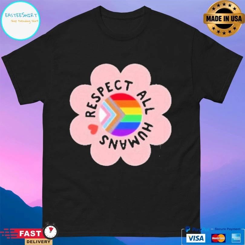 Respect All Humans Lgbtq Pride T-shirts
