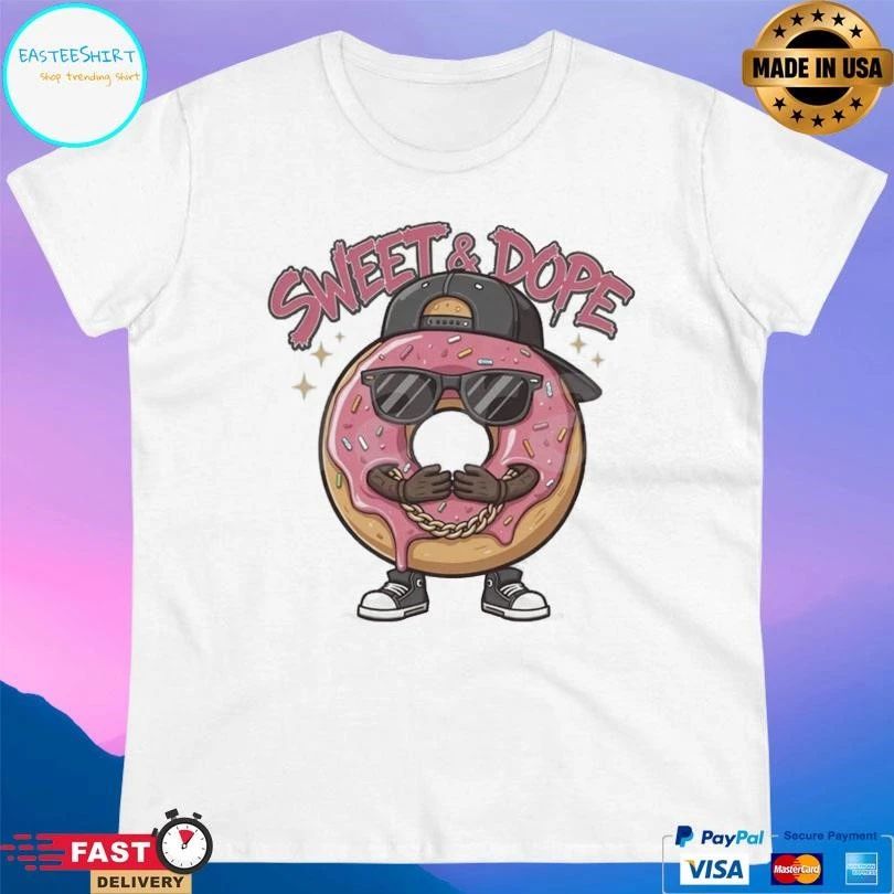 Sweet And Dope Cool Donut T-shirts