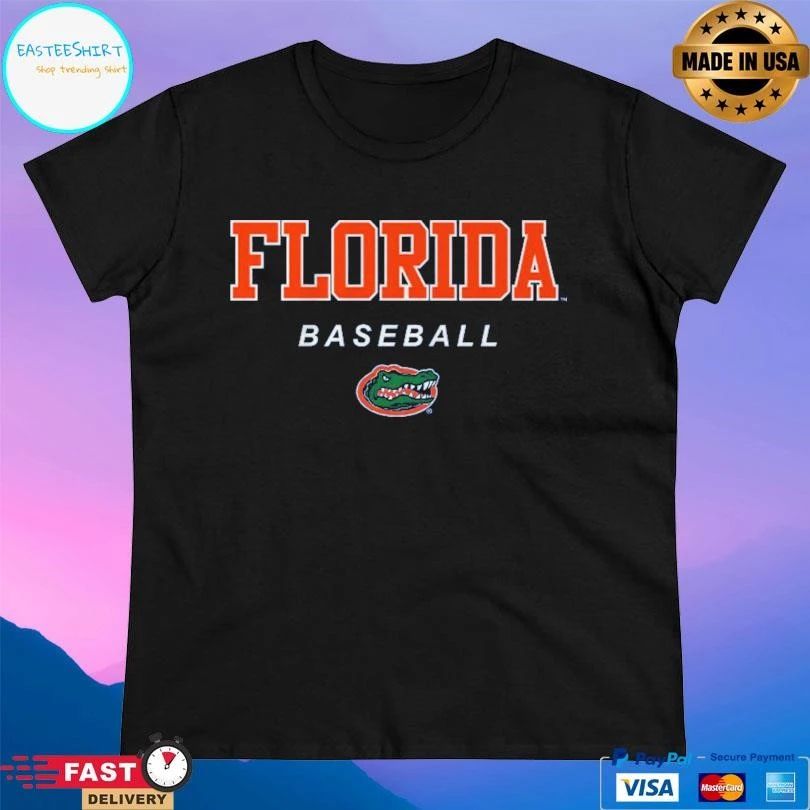 Florida Baseball Wordmark And Logo T-shirts