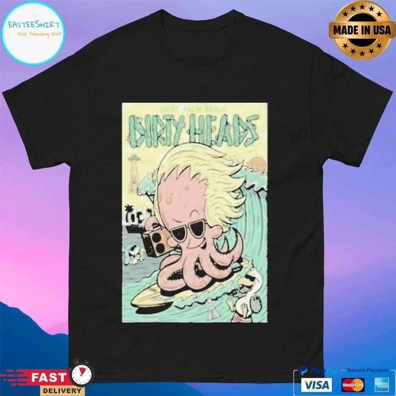 Dirty Heads Fall Tour 2025 West Palm Beach Fl T-shirts