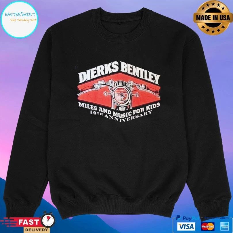 Dierks Bentley Miles And Music For Kids 10th Anniversary T-shirts