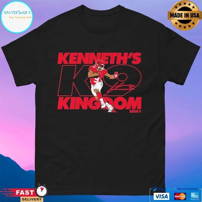 Kenneth Walker III Kenneth’s Kingdom K9 T-shirts