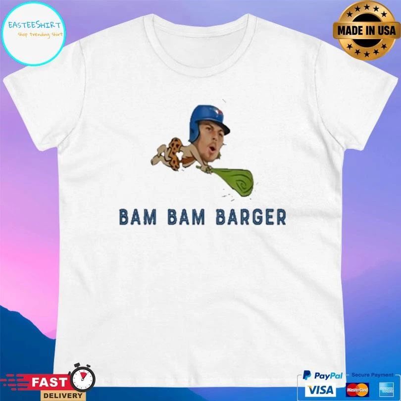 Davis Schneider Toronto Blue Jays Bam Bam Barger T-shirts