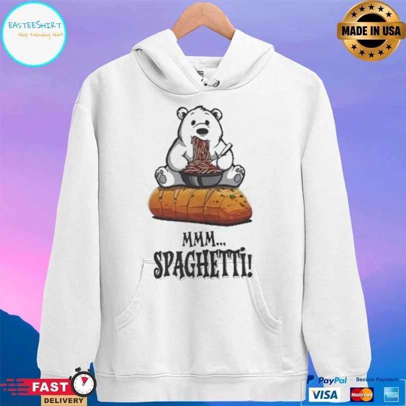 Bear Mmm Spaghetti School Train T-shirts