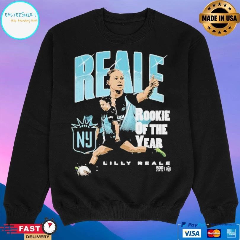 Lilly Reale Gotham FC 2026 Rookie Of The Year T-shirts