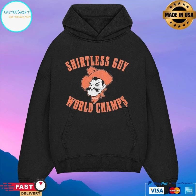 Oklahoma State T-shirtsless Guy World Champs T-shirts