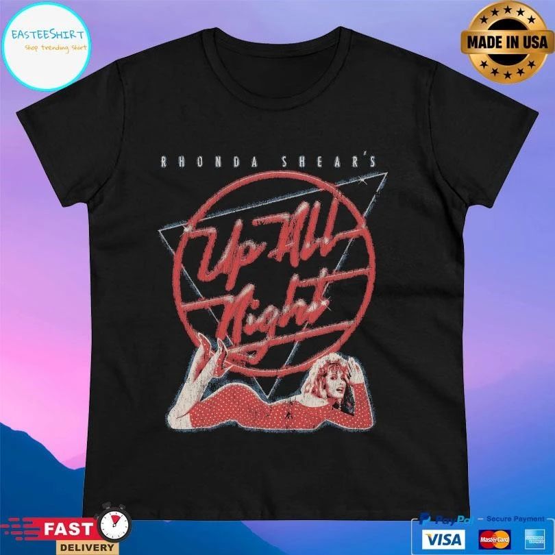 Rhonda Shear’s Up All Night T-shirts